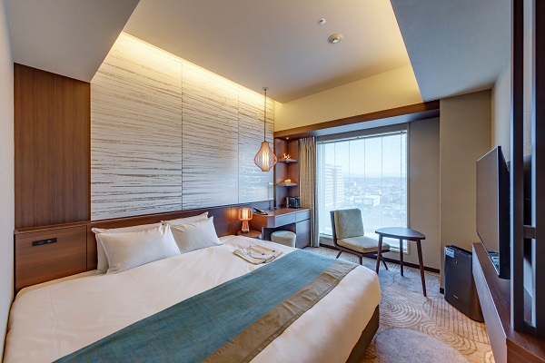 ホテルメトロポリタン秋田のノースウイングダブル